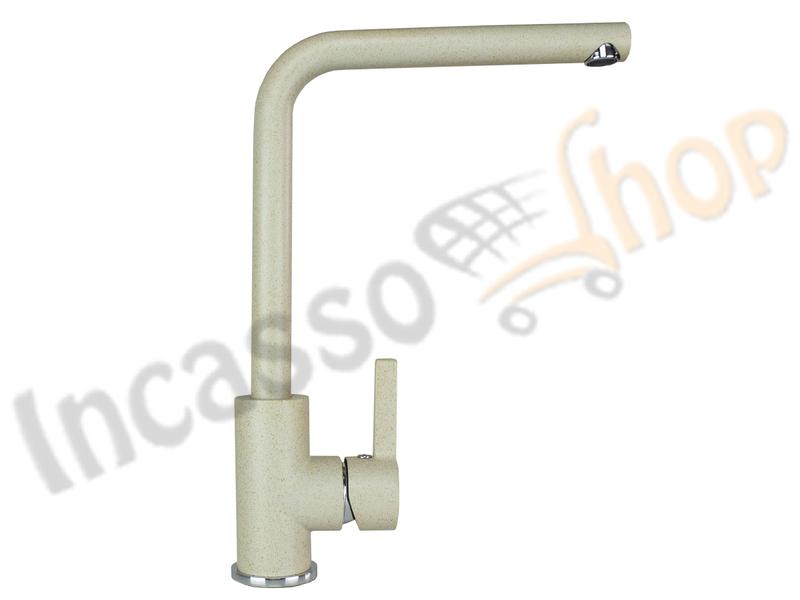 Miscelatore Elleci S01 Canna Alta Granitek G51 Avena/sabbia