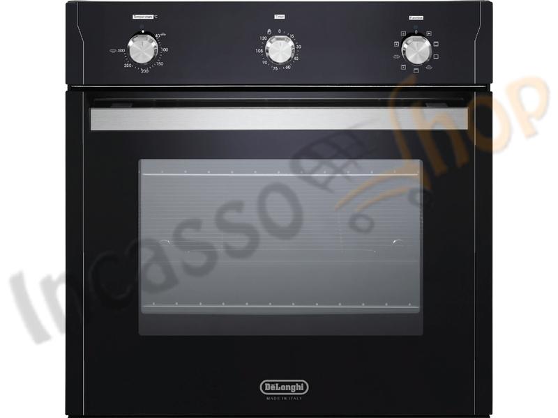 Forno Elettrico Ventilato Slim Glass 9 Funzioni cm. 60 Classe A Nero