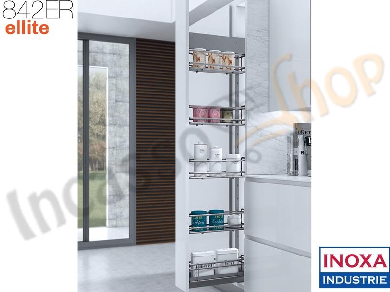 Colonna Portabottiglie Estraibile ELLITE 842ER Altezza 172 Larg.15 Ardesia