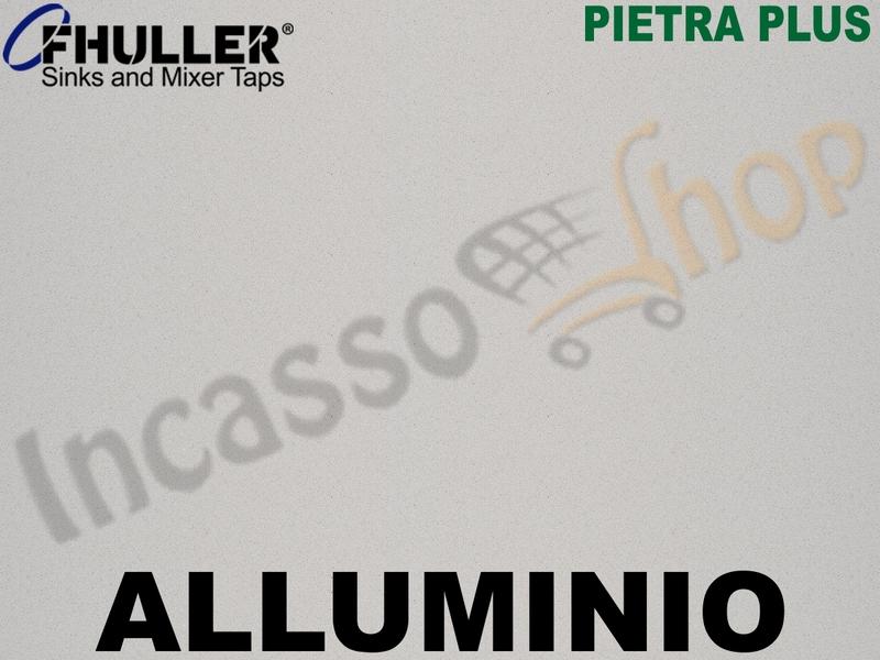 Lavello Incasso Apell-Fhuller PTPL861AL 86X50 1 Vasca + Gocc. Granito Alluminio