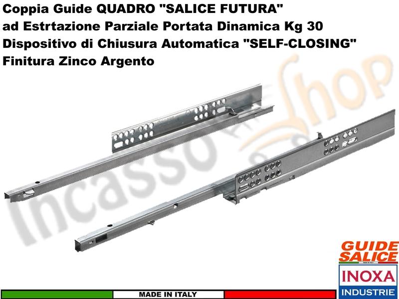 Carello FHULLER Portabiancheria Con Attacco All'Anta ZENITH Guide SALICE da 30 Ardesia