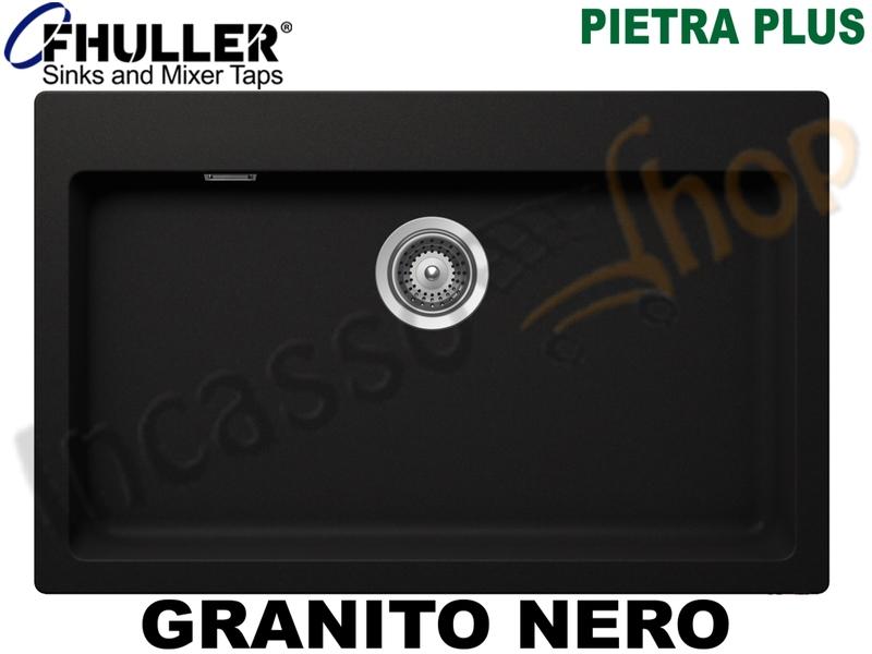 Lavello Incasso Apell-Fhuller PTPL780GO 78X51 1 Vascone Granito NERO