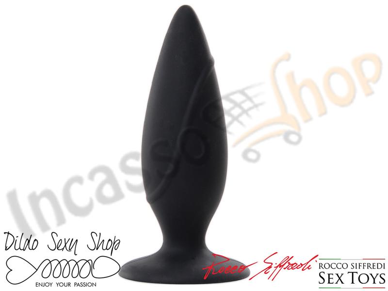 Plug Anale Rocco Siffredi cm.10,0XØ3,0 Small Size Nero OYZ4LOVERS