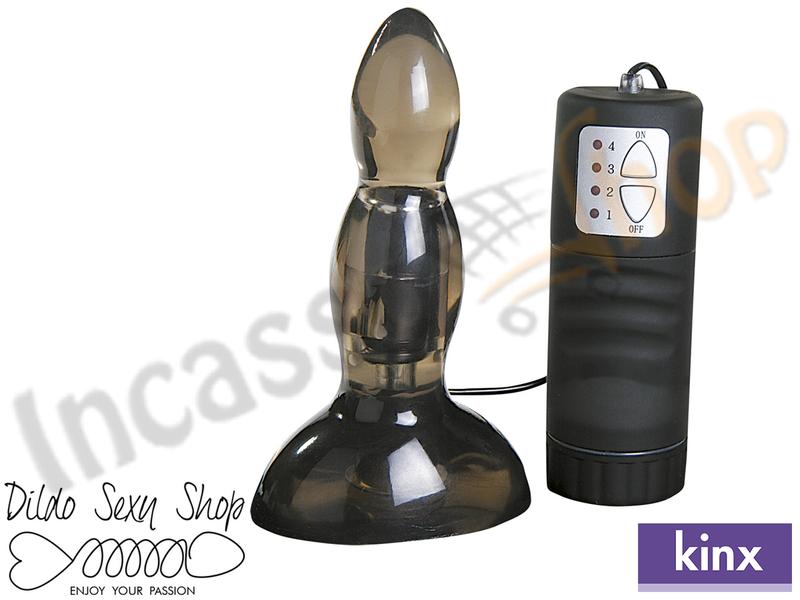 Vibrator Plug Dildo Anale JDeep Sea Vibrating Butt Plug Kinx